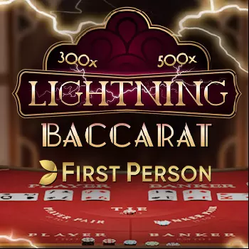 First Person Lightning Baccarat