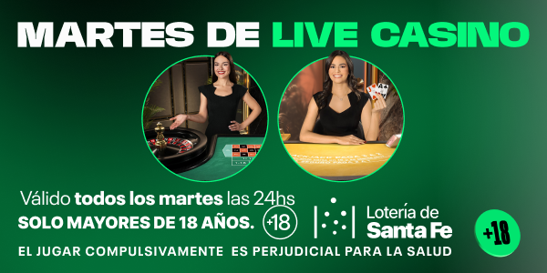 ¡Martes de Live Casino!