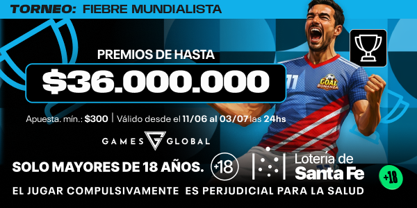 ¡Torneo fiebre mundialista!