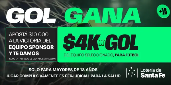 ¡Gol gana!