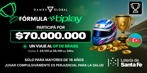 ¡Torneo Fórmula bplay!